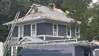 New Shingles Are Installed