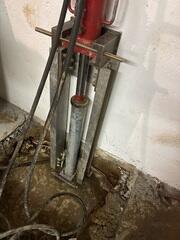 Push Pier Driven into Soil