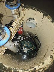 Old Sump Pump we removed.