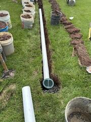 Discharge Line Installation