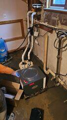 TripleSafe™ Sump Pump and SaniDry™ Sedona Installed for Dry Basement