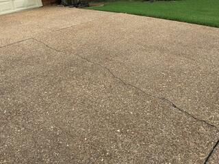 Driveway Cracks