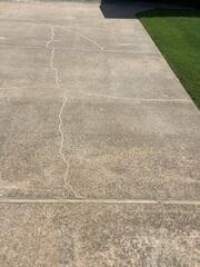 Concrete Cracks Repaired