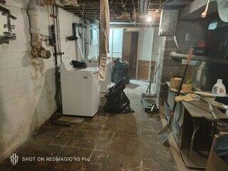 Old Basement Floor Getting Dismantled