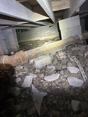 Inadequate Crawl Space Support