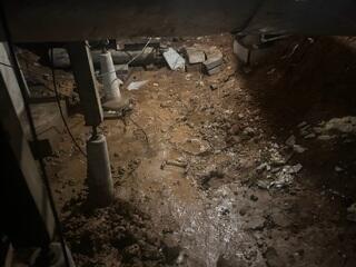 Crawl Space During Inspection