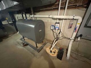 Radon Mitigation in a Finished Basement - Harwinton, CT