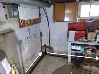 Interior drainage system in Dunnville, ON