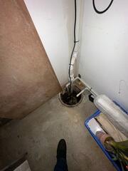 Old Sump Pump