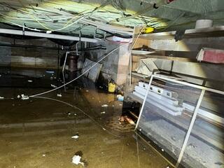 Messy Crawl Space