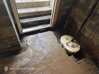 Installation of the TripleSafe Sump Pump has Started