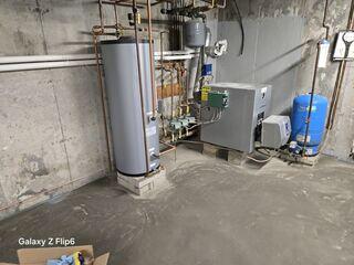 New Poured Slab & WaterGuard