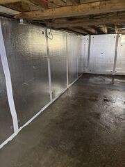 SilverGlo panel installation and final result