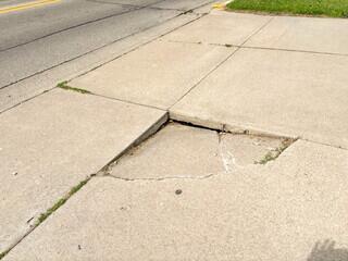 Before Concrete Repair