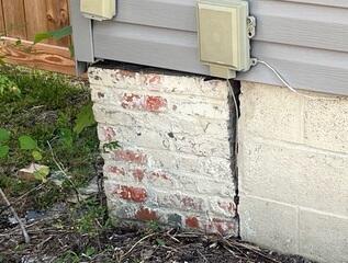 Sagging Foundation