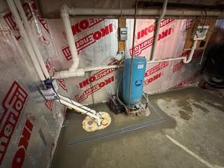 Completed Sump Pump Installation