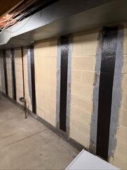 CarbonArmor Attached to Basement Walls