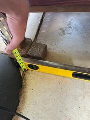 Concrete Garage sinking