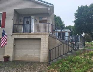 Black 36" Tuscany C-10 Aluminum Railing.
