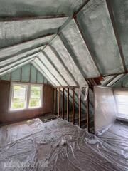 Roof deck spray foam in Endicott, NY