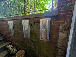 After - Structural Reinforcement with Wall Anchors