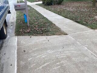 Concrete Sidewalk Repair in Miamisburg, OH