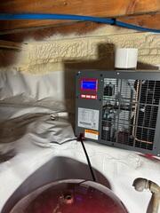 After: CleanSpace® Encapsulation with SaniDry™ Sedona and Spray Foam