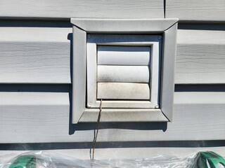 Several Vents Loaded with Nesting Debris