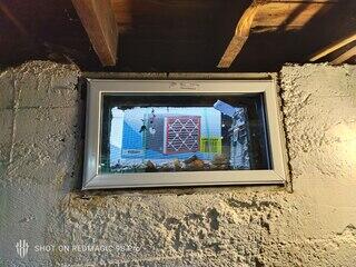 EverLast Basement Window Installation in Progress