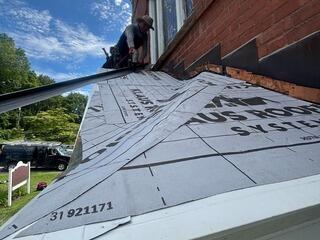 Dormer Roof Is Installed