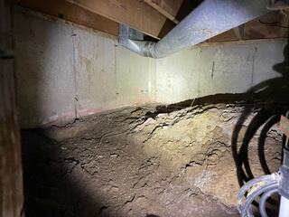 The crawl space is dark and the air is humid. If left unprotected, the air rises to the rest of the house.