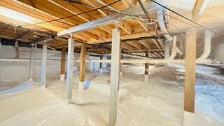 Stronger Crawl Space Support