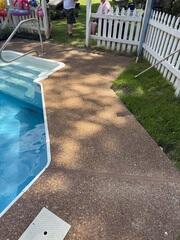 Pool Deck Lifted