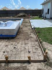 Forming up the Deck.