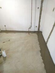 Finally, the HomeSpec team sealed the IDS system with a layer of fresh concrete. They made sure the new concrete was level with the existing floor to create an even foundation.