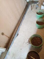 Installing WaterGuard® in Basement Floor
