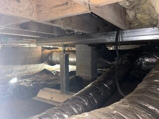 The SmartJack  Crawl Space Stabilizer is an adjustable supplemental support system used for sagging crawl spaces. It not only provides supplemental support to your failing structure -- it can also often lift failing floor joists or beams, restoring them to their original position.