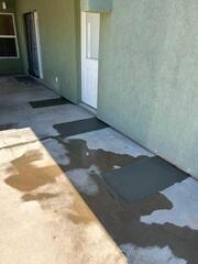 Foundation Repair Pier installation completed