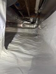 Waterproofing a Wet Crawl Space in Absecon, NJ