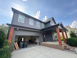 Front of home after gutter installation