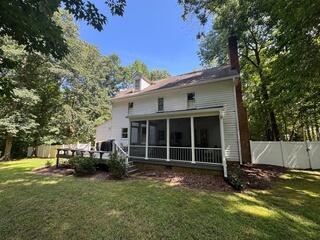 Back of home after gutter installation