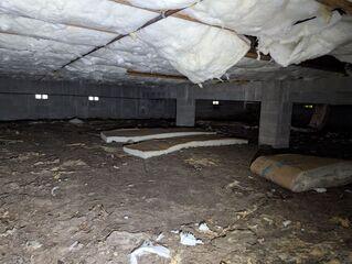 Complete Crawl Space Moisture Control and Encapsulation System in Tampa, Florida