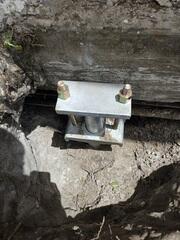 Complete Helical Pier Installation