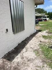 Concealing Helical Piers