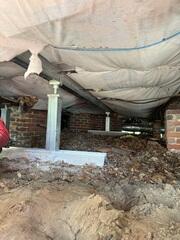 Permanent Crawl Space Stabilization Solution