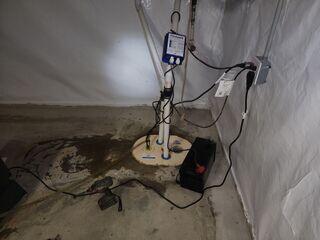 New TripleSafe Sump Pump System Installed