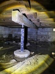 Failing Crawl Space Frame in Loveland, OH