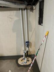 TripleSafe Sump Pump Secured