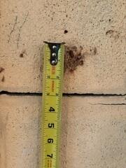 Large Wall Cracking