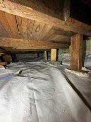 Installation of CleanSpace vapor barrier